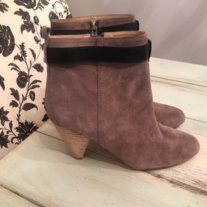 Sole Society Booties Size 9 Taupe/Gray